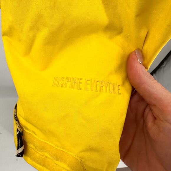 Volcom Yellow & Purple Nylon Snowboarding Skiing Winter Jacket Size Medium - Picture 5 of 14